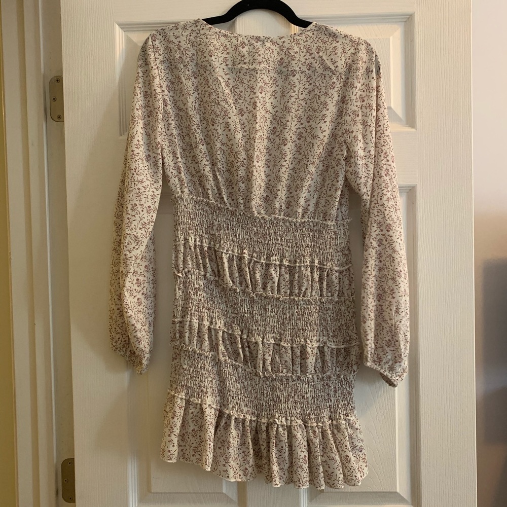 Ivory Floral dress NWT - Picture 8 of 8